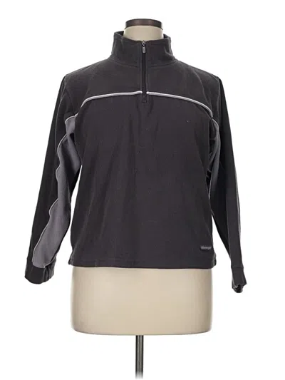 Pre-owned Slazenger Pullover Sweater In Black