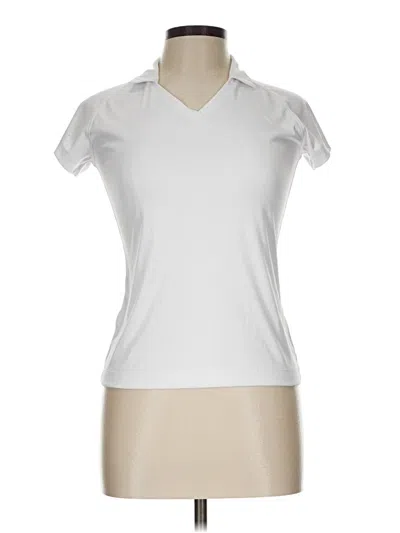 Pre-owned Slazenger Short Sleeve Turtleneck In Silver