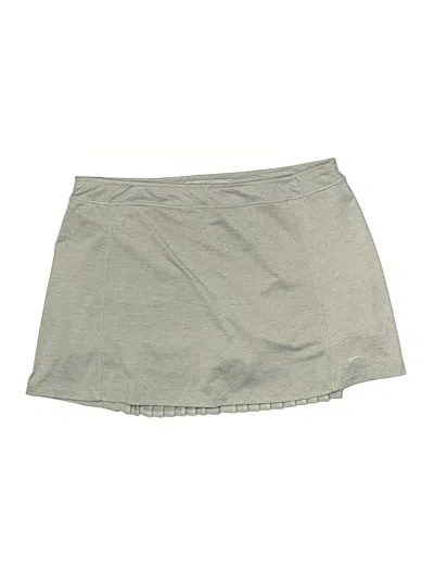 Pre-owned Slazenger Skort In Gray