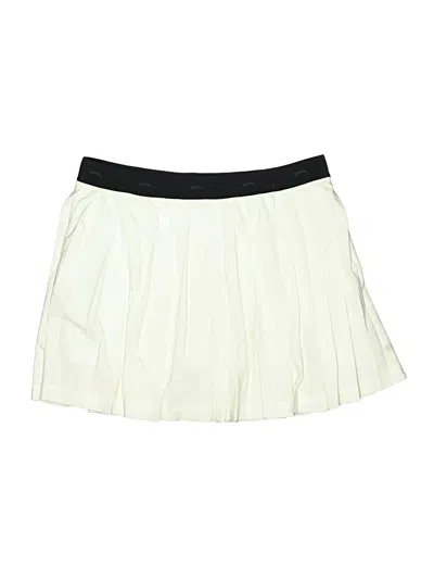 Pre-owned Slazenger Skort In Ivory