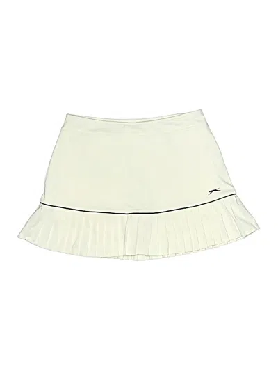 Pre-owned Slazenger Skort In Ivory