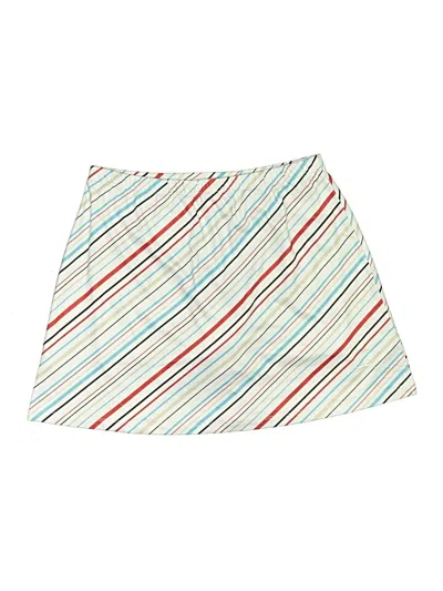 Pre-owned Slazenger Skort In Ivory