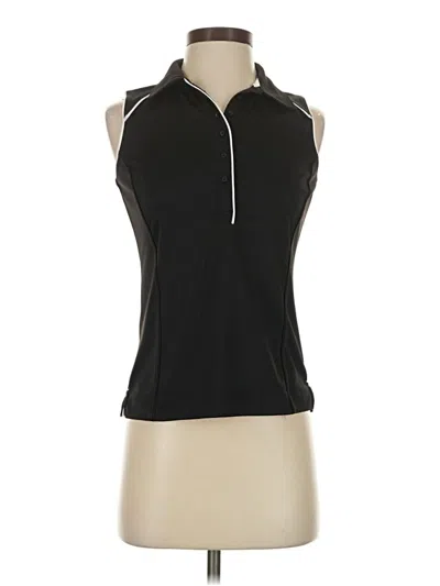 Pre-owned Slazenger Sleeveless Blouse In Black