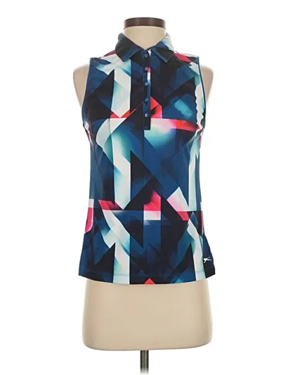 Pre-owned Slazenger Sleeveless Blouse In Blue