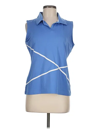 Pre-owned Slazenger Sleeveless Blouse In Blue