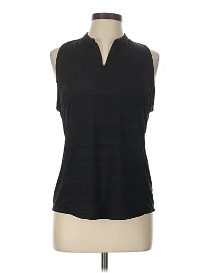 Pre-owned Slazenger Sleeveless T-shirt In Black