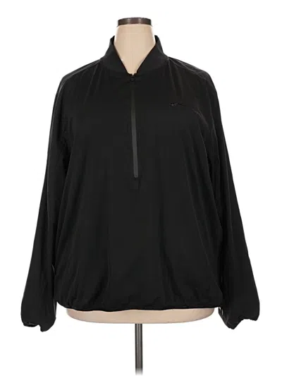 Pre-owned Slazenger Track Jacket In Black