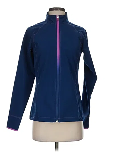 Pre-owned Slazenger Track Jacket In Blue
