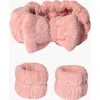 Sleeke Hair Let It Drip Headband And Wristbands In Millennial Pink