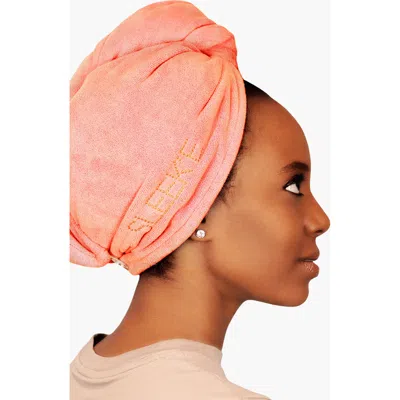 Sleeke Hair Microfiber Hair Wrap In Coral