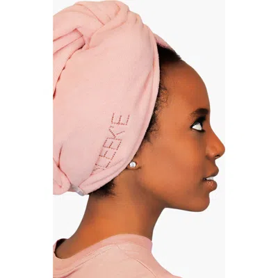 Sleeke Hair Microfiber Hair Wrap In Millennial Pink