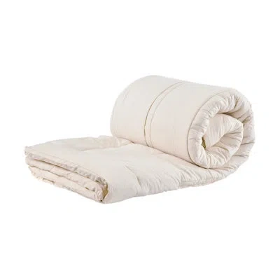 Sleep & Beyond 1.5" Wool Mattress Topper In Ivory
