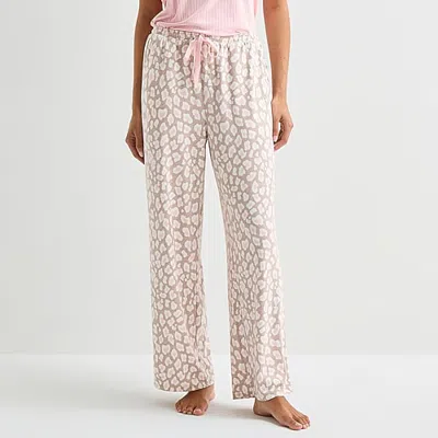 Sleep Chic Womens Pajama Pants In Gray