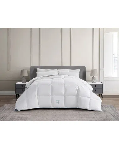 Sleep Climate 233 Thread Count White Feather & Down Blend Comforter With 37.5¨  Technology In Gray