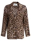 Sleep No More Brown Silk Shirt