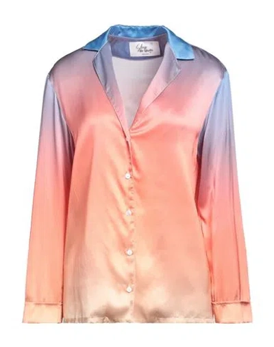 Sleep No More Woman Shirt Coral Size L Silk In Red