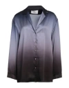 Sleep No More Woman Shirt Midnight Blue Size Xl Silk In Blue