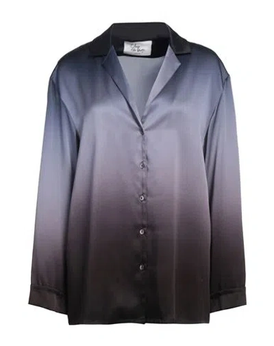 Sleep No More Woman Shirt Midnight Blue Size Xl Silk