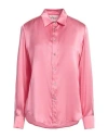 Sleep No More Woman Shirt Pink Size S Silk
