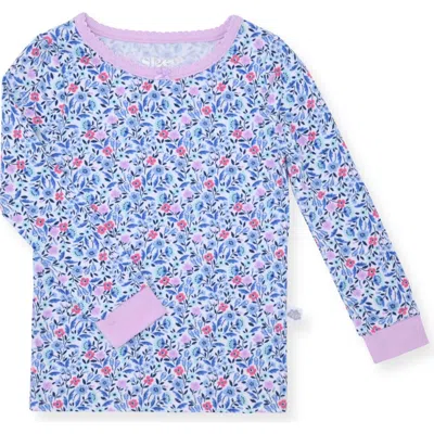 Sleep On It Babies'  3-piece Fitted Pajama Set In Blue