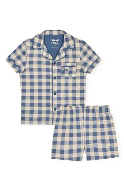 Sleep On It Kids' 2-piece Shorts Pajamas In Blue