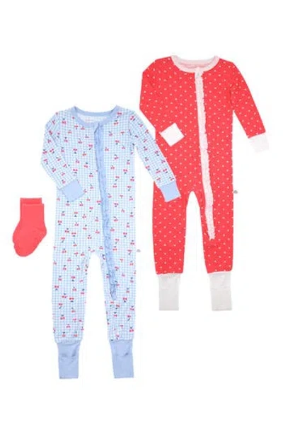 Sleep On It Babies'  Kids' Assorted 2-pack Pajamas & Socks Set In Multi