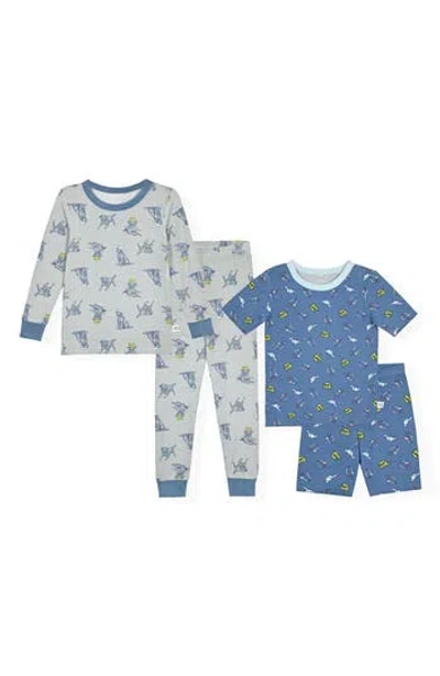 Sleep On It Kids' Assorted 2-pack Print Fitted Two-piece Pajamas In Multi