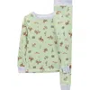 Sleep On It Kids' Long Sleeve Pajamas In Green