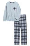 Sleep On It Kids' Plaid 2-piece Pajamas In Multi