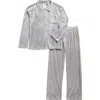 Sleep On It Kids' Plush 2-piece Pajamas In Gray