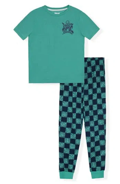 Sleep On It Kids' Print Long Pajamas In Multi
