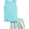 Sleep On It Kids' Short Pajamas In Blue