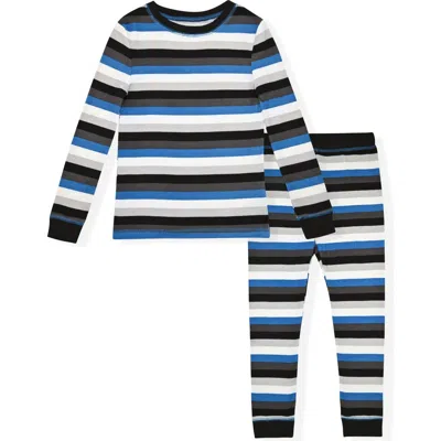 Sleep On It Kids' Stripe Fitted Two-piece Pajamas & Socks Set (little Kid & Big Kid)<br />