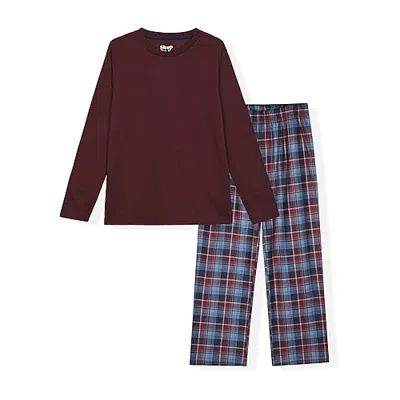 Sleep On It Little & Big Kid Boys Crew Neck Long Sleeve 2-pc. Pajama Set In Multi