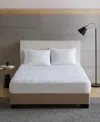 Sleep Philosophy All Natural Cotton Percale Quilted Mattress Pad, Twin Xl In White