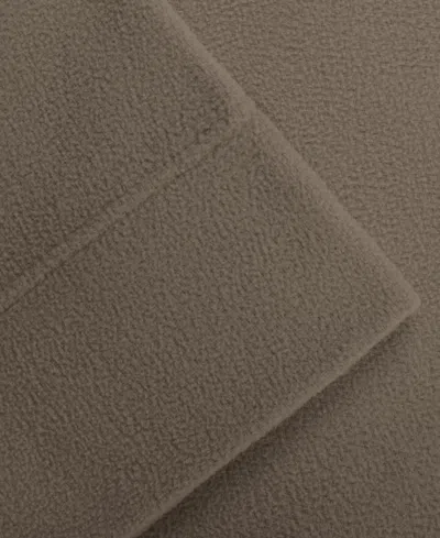 Sleep Philosophy True North By  Micro Fleece 3-pc Twin Xl Sheet Set Bedding In Brown