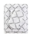 SLEEP PHILOSOPHY MICRO-FLEECE 3-PC. SHEET SET, TWIN