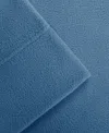 Sleep Philosophy Micro-fleece 4-pc. Sheet Set, Full In Blue