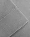 Sleep Philosophy Micro-fleece 4-pc. Sheet Set, King In Grey