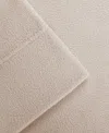 Sleep Philosophy True North By  Micro Fleece 4-pc King Sheet Set Bedding In Khaki