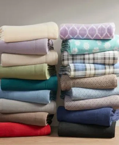 Sleep Philosophy Micro Fleece Sheet Sets In Grey