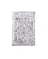 Sleep Philosophy True North By  Novelty Printed Cotton Flannel 3-pc. Sheet Set, Twin In Pink,grey Snowflakes
