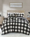 Sleep Philosophy True North By  Brooks Sherpa Down Alternative Comforter Sets In Open Gray