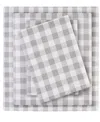 SLEEP PHILOSOPHY TRUE NORTH BY SLEEP PHILOSOPHY NOVELTY PRINTED COTTON FLANNEL 4-PC. SHEET SET, KING