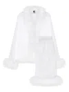 Sleeper Afrodita Sheer Lounge Set In White