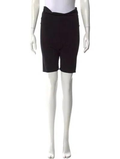 Pre-owned Sleeper Bamboo Knee-length Shorts In Black