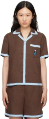 Sleeper Brown Garrick Shirt In Brown