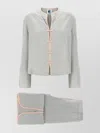 Sleeper 'buttoned Slit Hem Pajama Set'