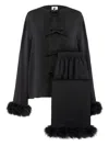 Sleeper Capricorn Pajama Set In Black