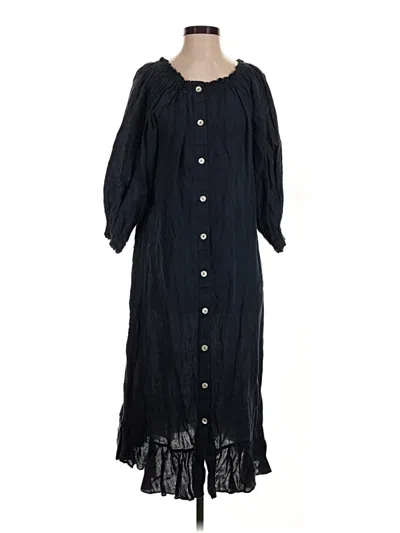 Pre-owned Sleeper Casual Dress In Black